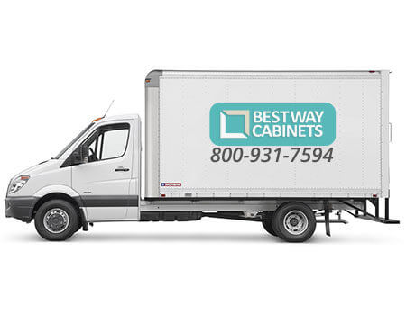 Bestway Cabinets Delivery By Van